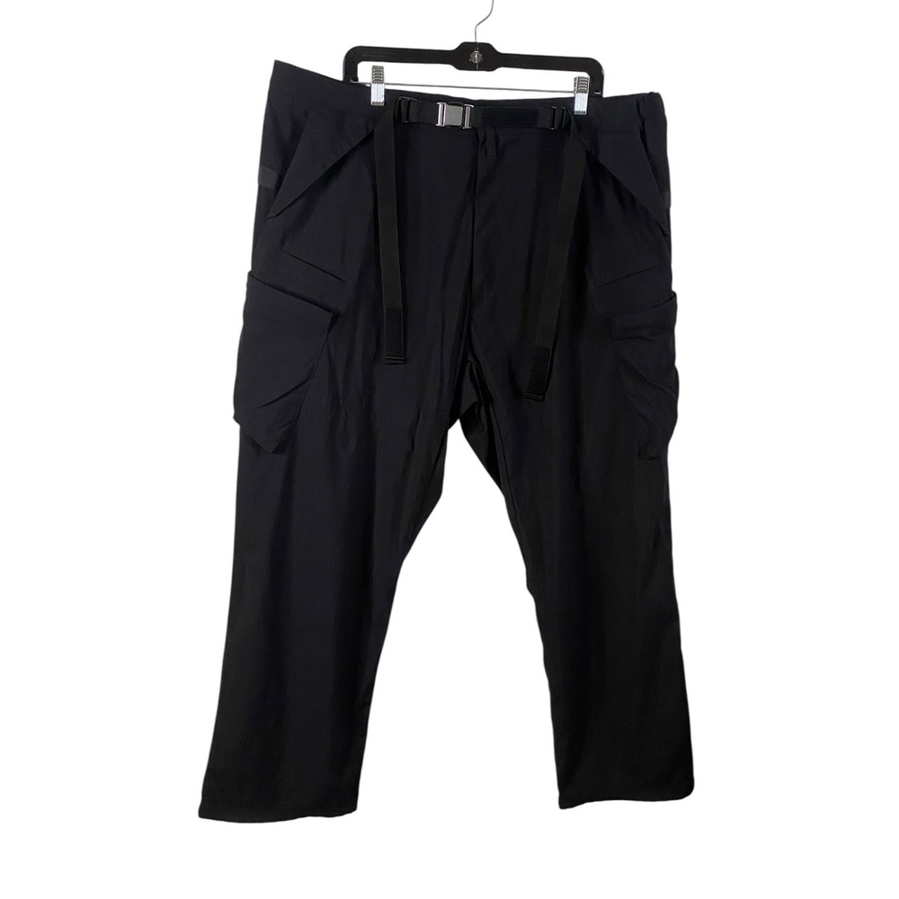 ACRONYM P55-M Black Nylon Stretch Cargo Pants Techwear Mens Size XL 42x30